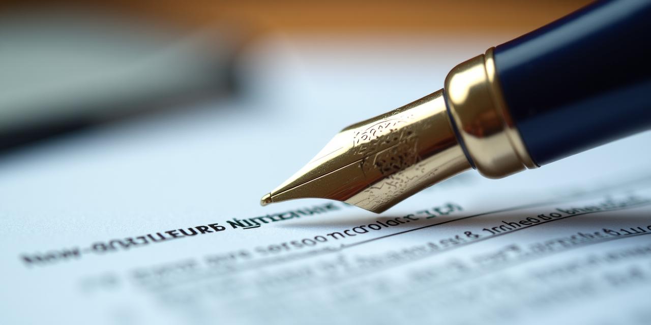 Close-up of a legal contract with a gold fountain pen representing meticulous legal drafting